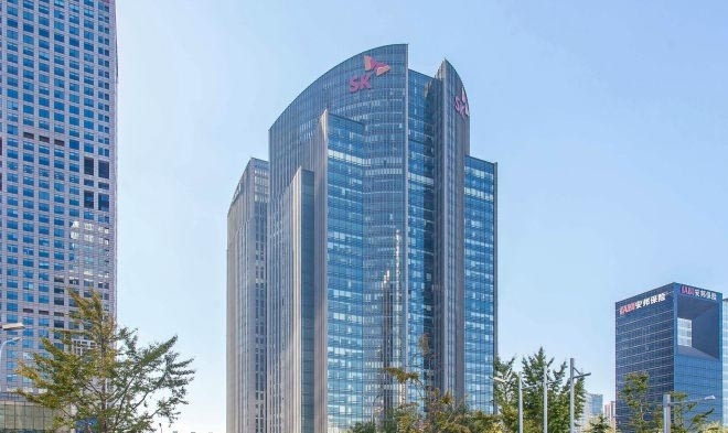 SK大厦外观图